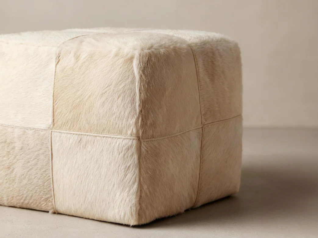 GALERIE NAINOA ARDEN POUF 03 W18.75" x D18.75" x H18.75" - Image 3