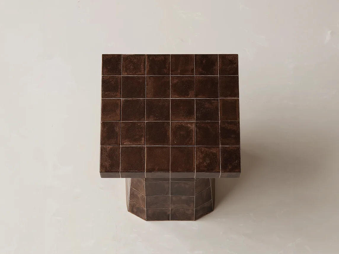 GALERIE NAINOA ARDEN SIDE TABLE 01 W22.5" x D22.5" x H19.5" - Image 3