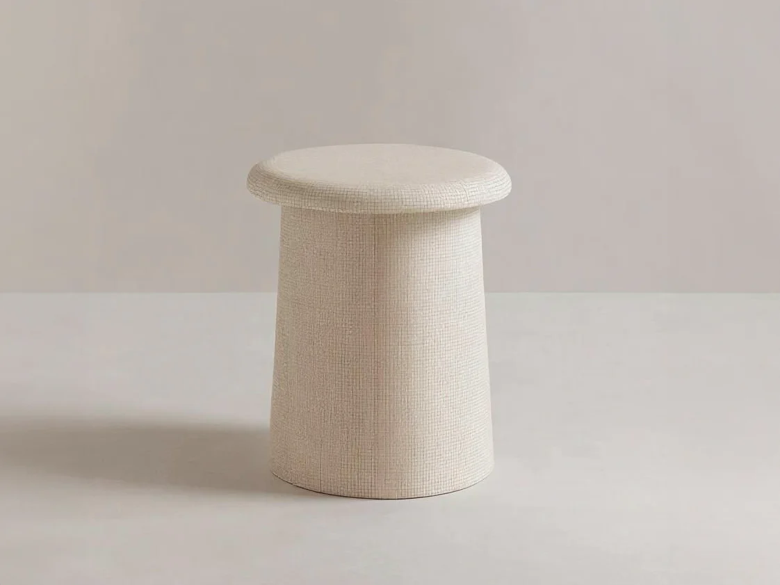 GALERIE NAINOA ARDEN SIDE TABLE 02 Ø18" x H19.5" - Image 2
