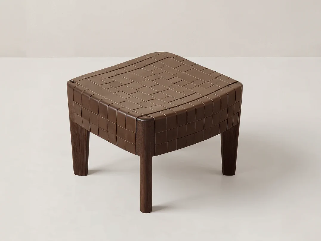 GALERIE NAINOA ARDEN STOOL 01 W19.5" x D19.5" x H17.5" - Image 2