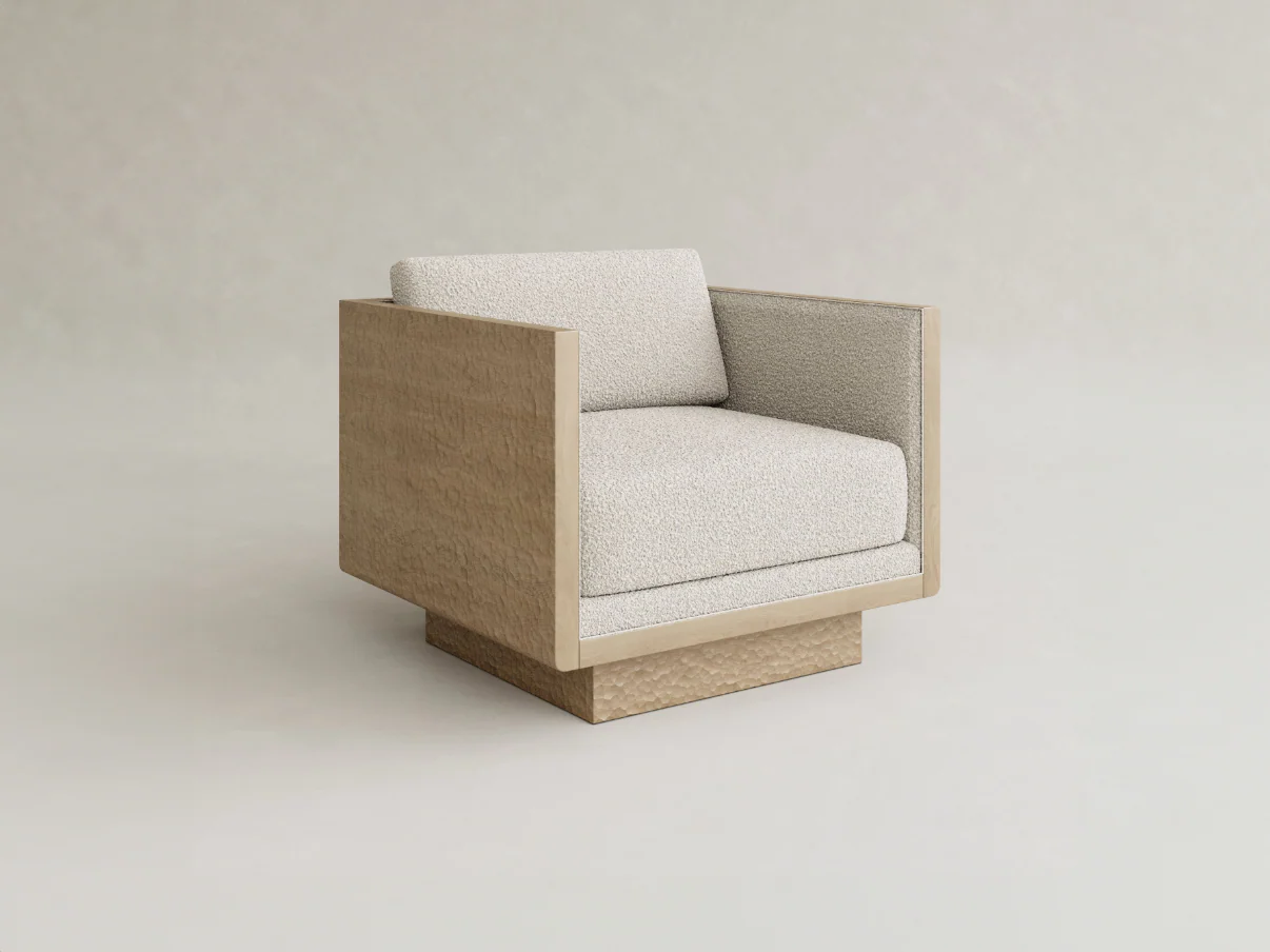 GALERIE NAINOA AURA ARMCHAIR 02 W29.75" x D28.5" x H26.25 x SH15.75" - Image 3