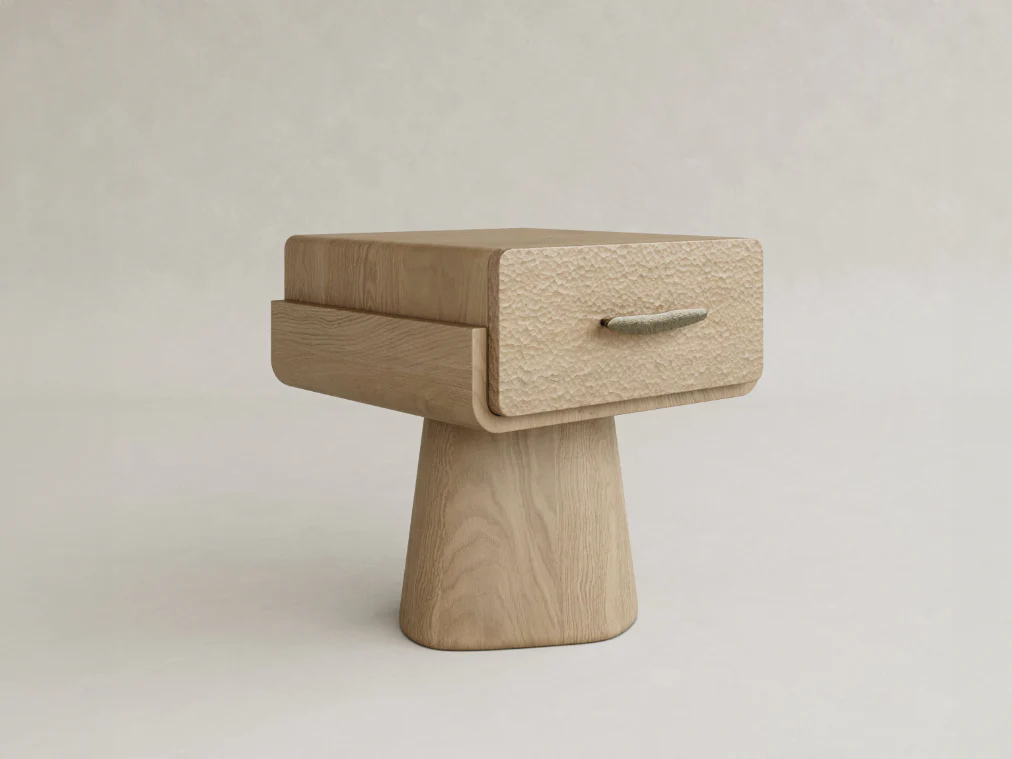 GALERIE NAINOA AURA BEDSIDE TABLE 01 W18.75" x D18.75" x H19.75" - Image 3