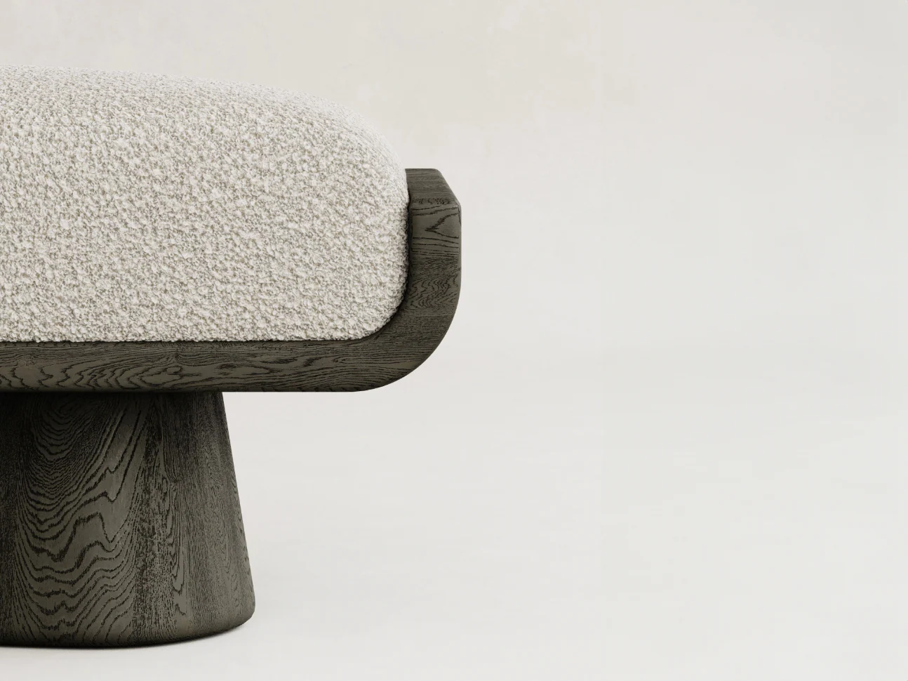 GALERIE NAINOA AURA BENCH 01 W50.75" x D18.75" x H17.75" - Image 2