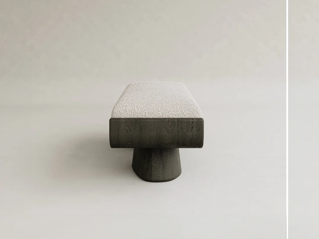 GALERIE NAINOA AURA BENCH 01 W50.75" x D18.75" x H17.75" - Image 3