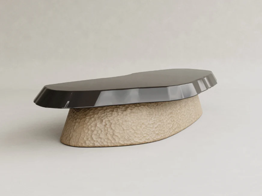 GALERIE NAINOA AURA COFFEE TABLE 01 W65.25" x D27.75" x H12" - Image 2