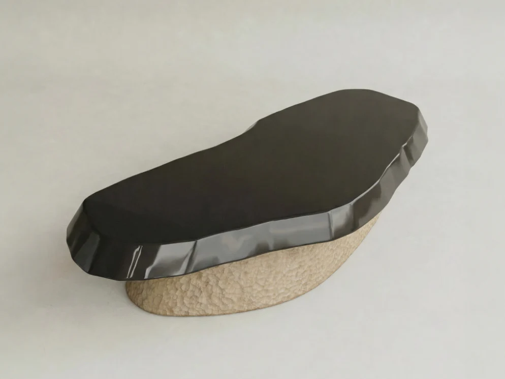 GALERIE NAINOA AURA COFFEE TABLE 01 W65.25" x D27.75" x H12" - Image 4