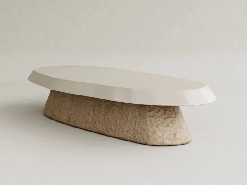 GALERIE NAINOA AURA COFFEE TABLE 02 W59.25" x D25.5" x H12" - Image 3