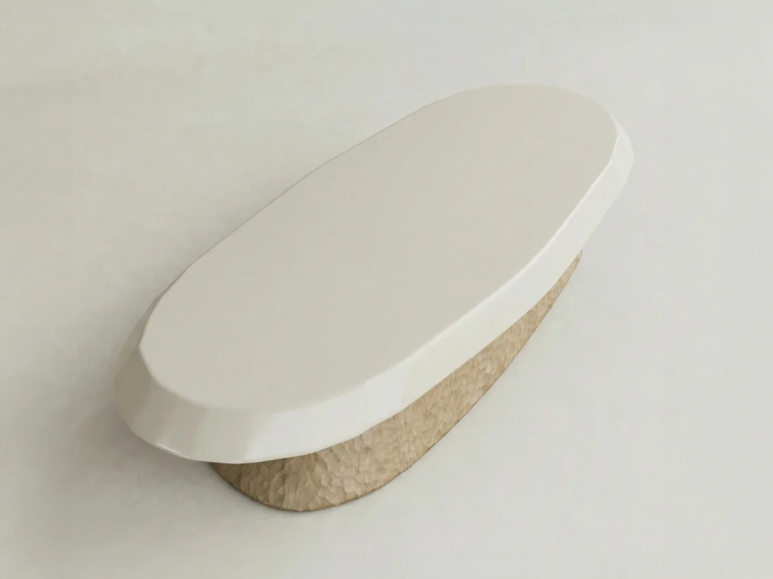 GALERIE NAINOA AURA COFFEE TABLE 02 W59.25" x D25.5" x H12" - Image 4