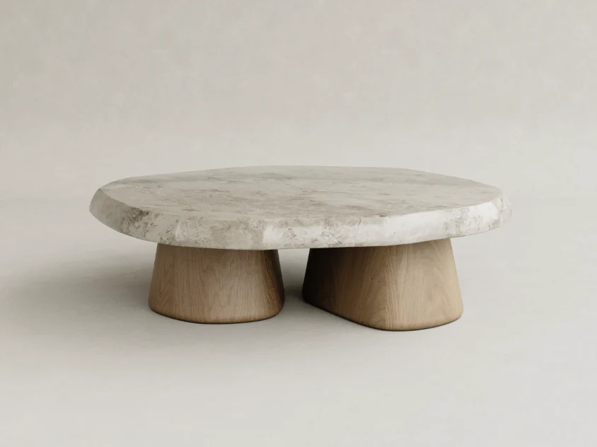 GALERIE NAINOA AURA COFFEE TABLE 03 W37.5" x D36.75" x H11.25"