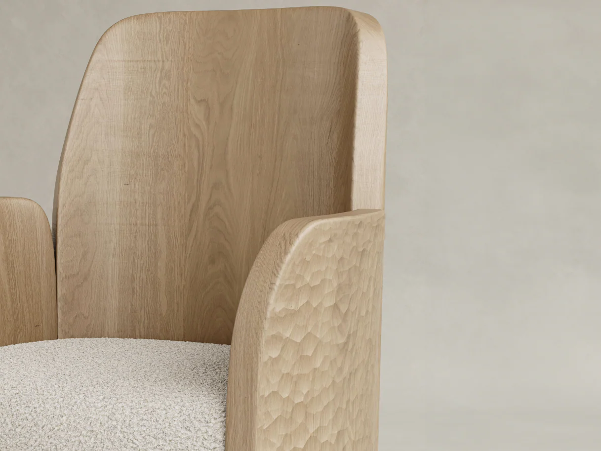 GALERIE NAINOA AURA DINING CHAIR 02 W21.75" x D19.5" x H33.75" x SH18.75" - Image 2