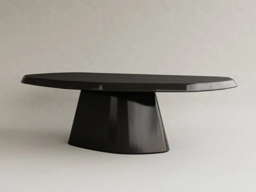 GALERIE NAINOA AURA DINING TABLE 02 W94.5" x D55.5" x H30" - Image 3