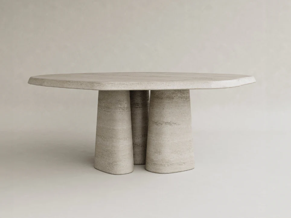 GALERIE NAINOA AURA DINING TABLE 03 W73.5" x D73.5" x H29.75" - Image 2