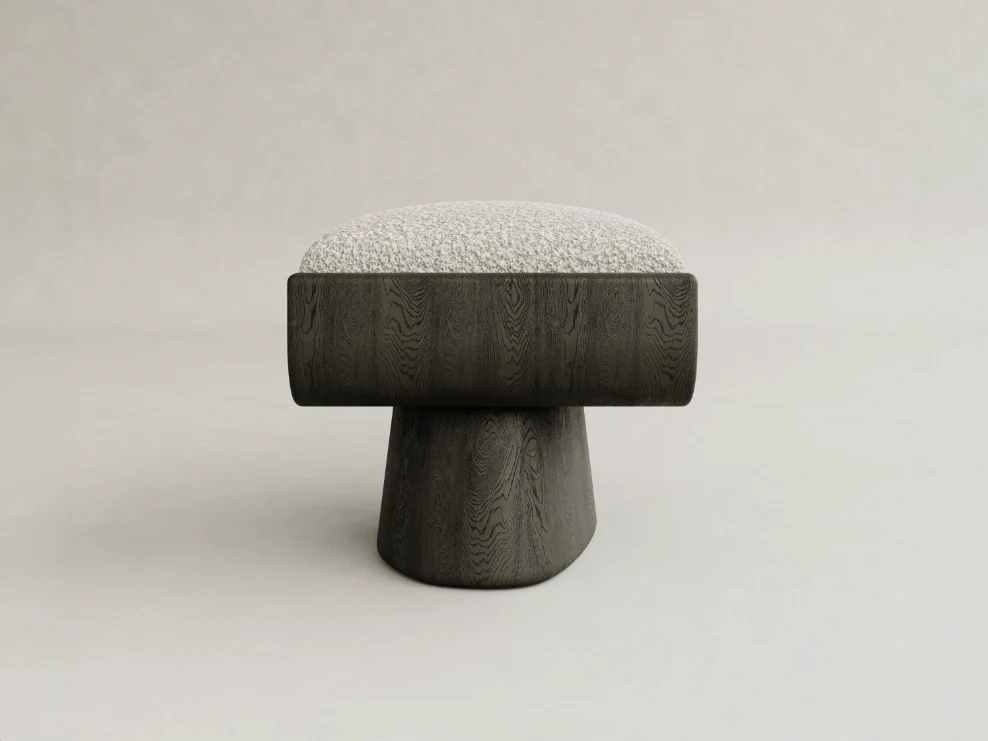 GALERIE NAINOA AURA STOOL 01 W22.5" x D18.75" x H17.75" - Image 2