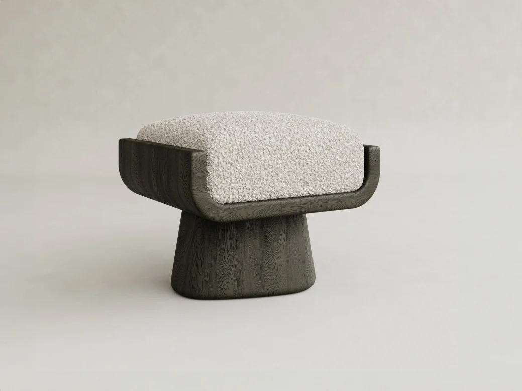 GALERIE NAINOA AURA STOOL 01 W22.5" x D18.75" x H17.75" - Image 4