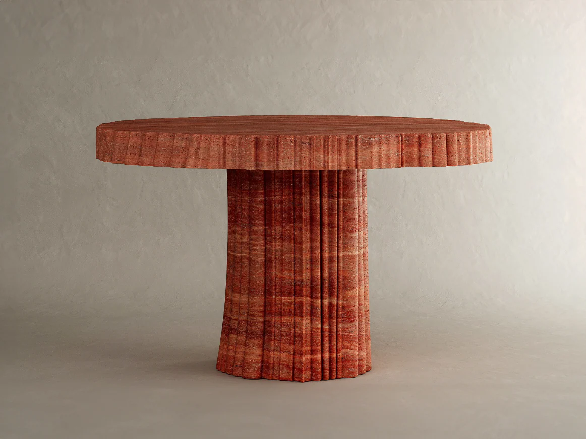 GALERIE NAINOA CARMINE ACCENT TABLE II Ø47.25" x H29.75"