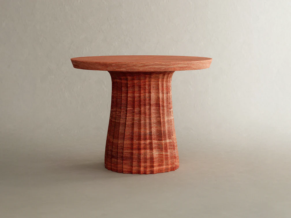 GALERIE NAINOA CARMINE SIDE TABLE III Ø45.75" x H20"
