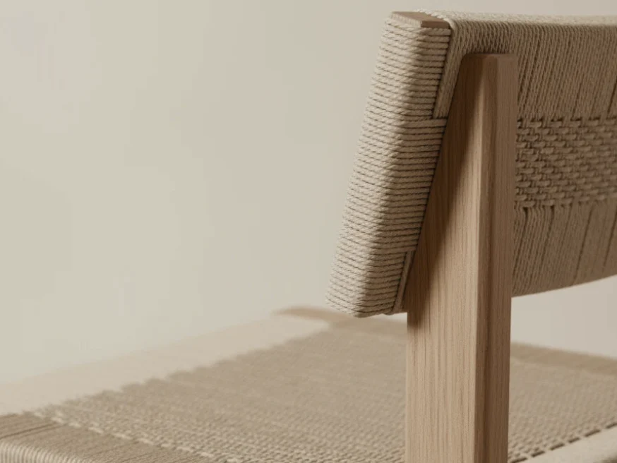 GALERIE NAINOA DINING CHAIR 01 W21.75" x D20.25" x H30" x SH17.75" - Image 2