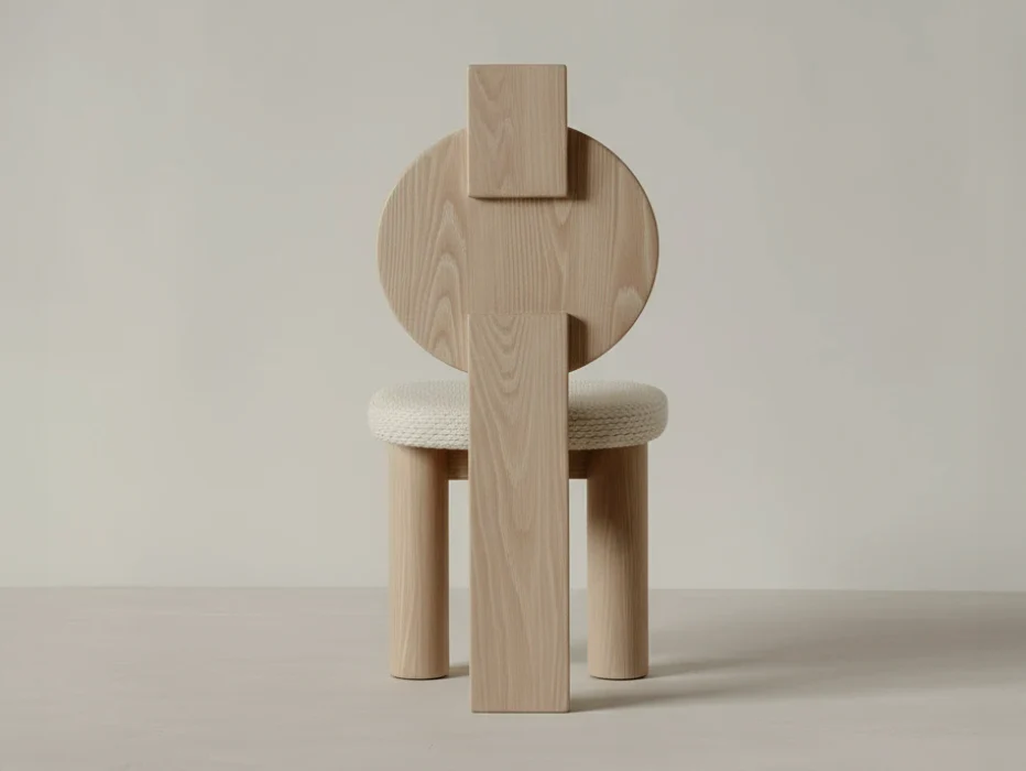 GALERIE NAINOA DINING CHAIR 02 W20.25" x D23.25" x H42" x SH18.75" - Image 2