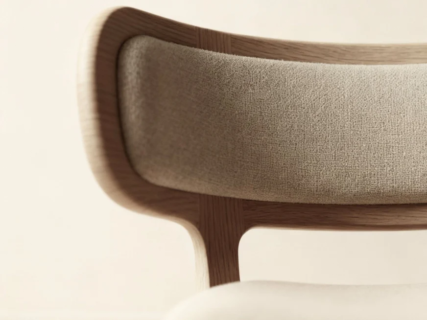 GALERIE NAINOA DINING CHAIR 04 W25.5" x D20.25" x H29.25" x SH17.75" - Image 4