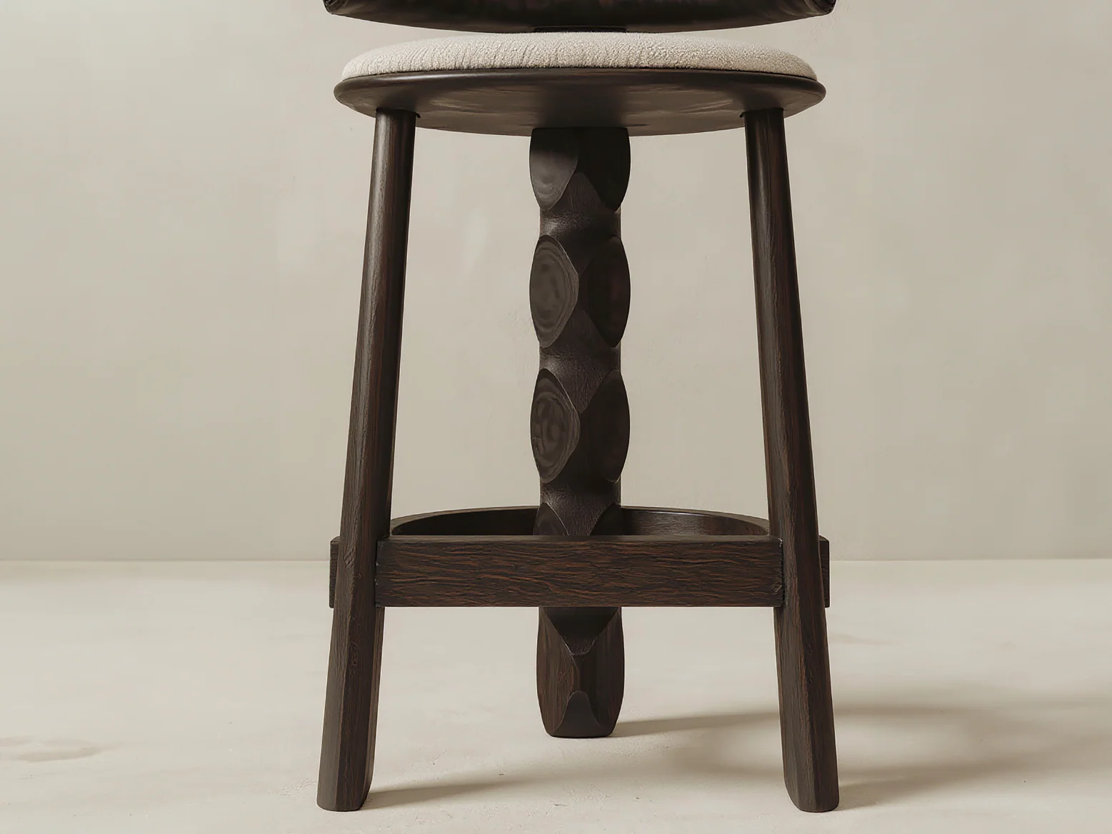 GALERIE NAINOA IKE BARSTOOL 02 W19" x D18" x H40.25" x SH30" - Image 2