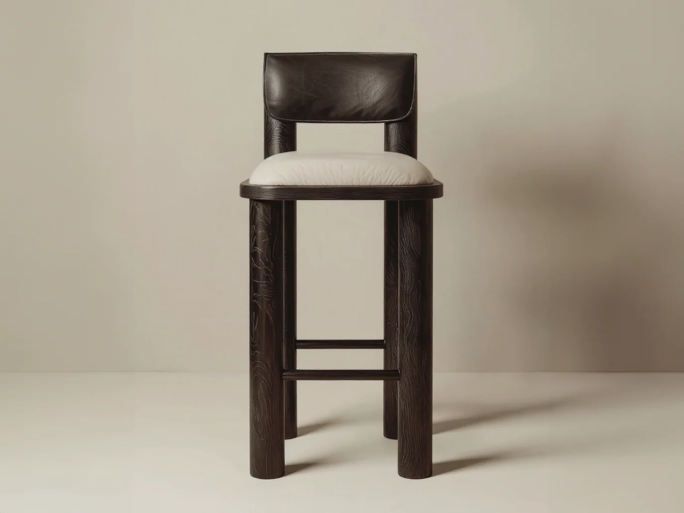 GALERIE NAINOA IKE BARSTOOL 03 W19" x D19" x H40" x SH30"