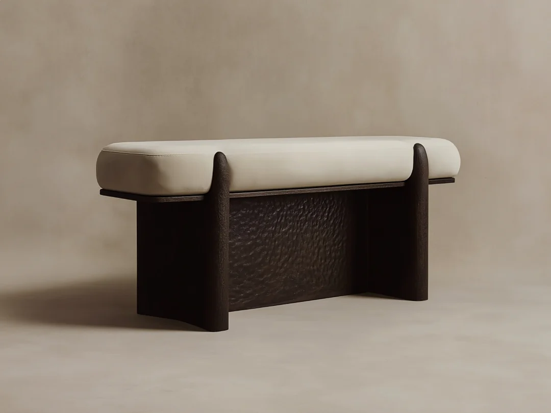 GALERIE NAINOA IKE BENCH 01 W59.75" x D18" x H18" - Image 2
