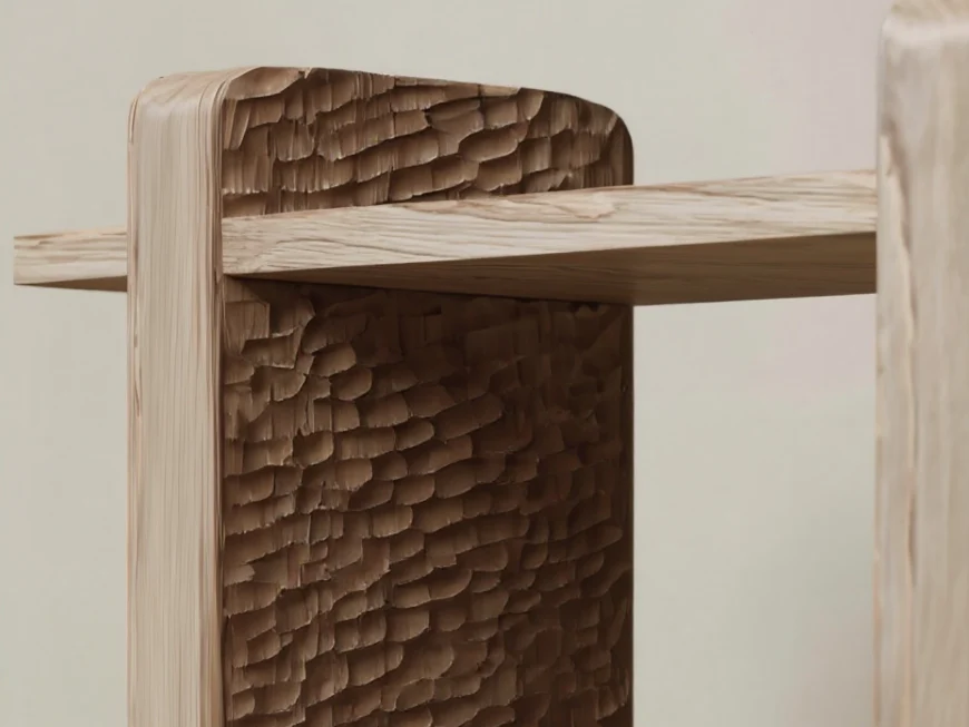 GALERIE NAINOA IKE BOOKSHELF 02 W47.25" x D15.75" x H63" - Image 3