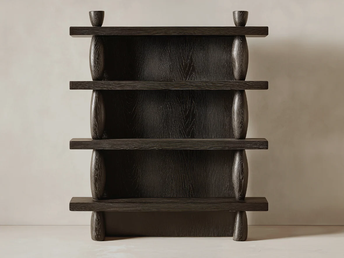 GALERIE NAINOA IKE BOOKSHELF 03 W48" x D15.75" x H47.25"