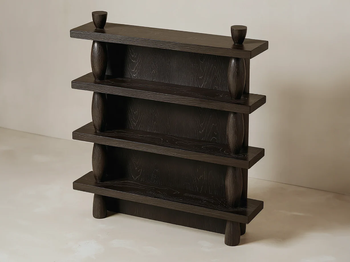 GALERIE NAINOA IKE BOOKSHELF 03 W48" x D15.75" x H47.25" - Image 2
