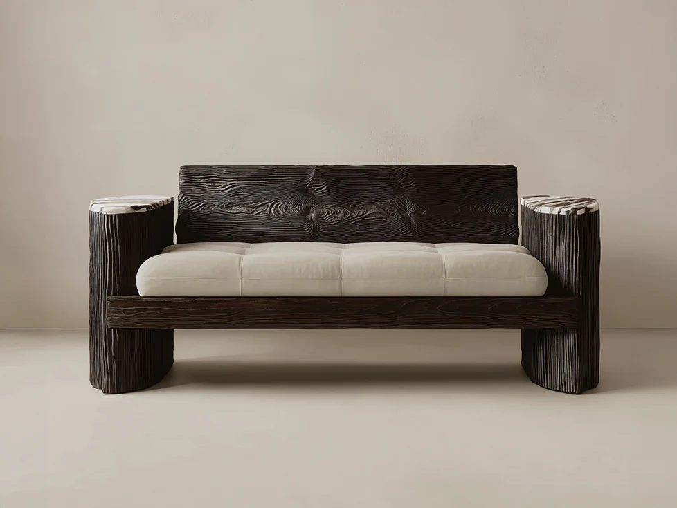 GALERIE NAINOA IKE SOFA 01 W84" x D34" x H30" x SH18"