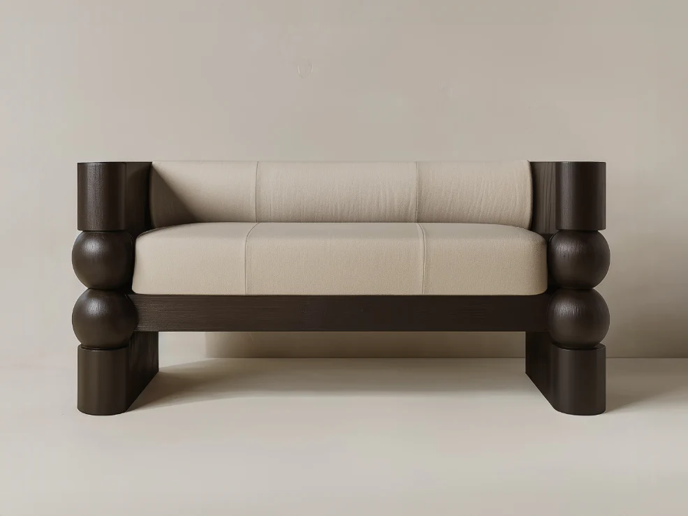 GALERIE NAINOA IKE SOFA 03 W72" x D32" x H28" x SH18"