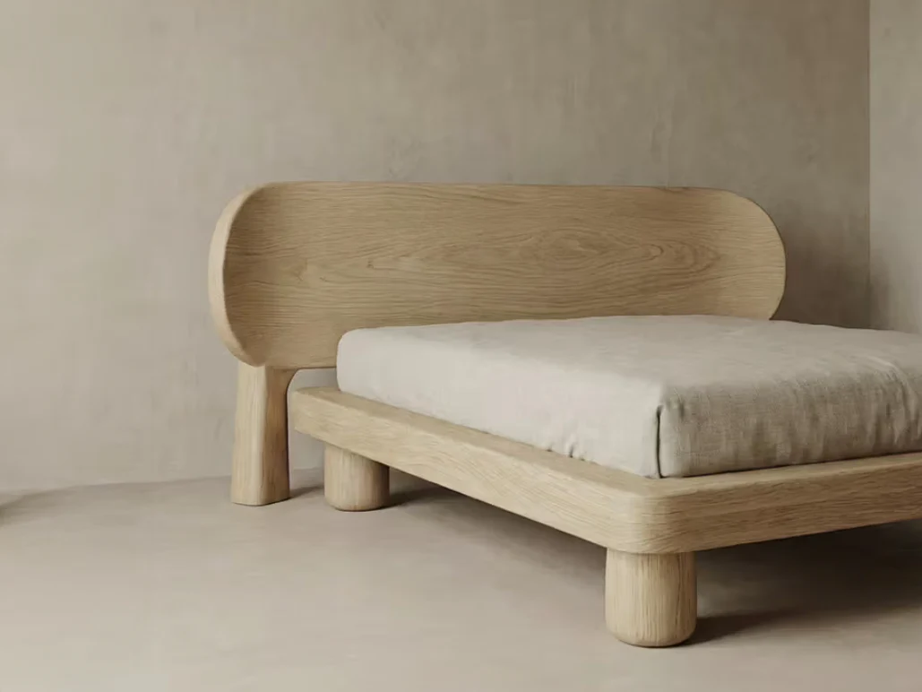 GALERIE NAINOA KEANU BED 02 W110.25" x D91.5" x H47.25" - Image 2