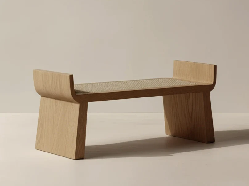 GALERIE NAINOA KEANU BENCH 01 W52" x D15" x H23.40" x SH17.75" - Image 3