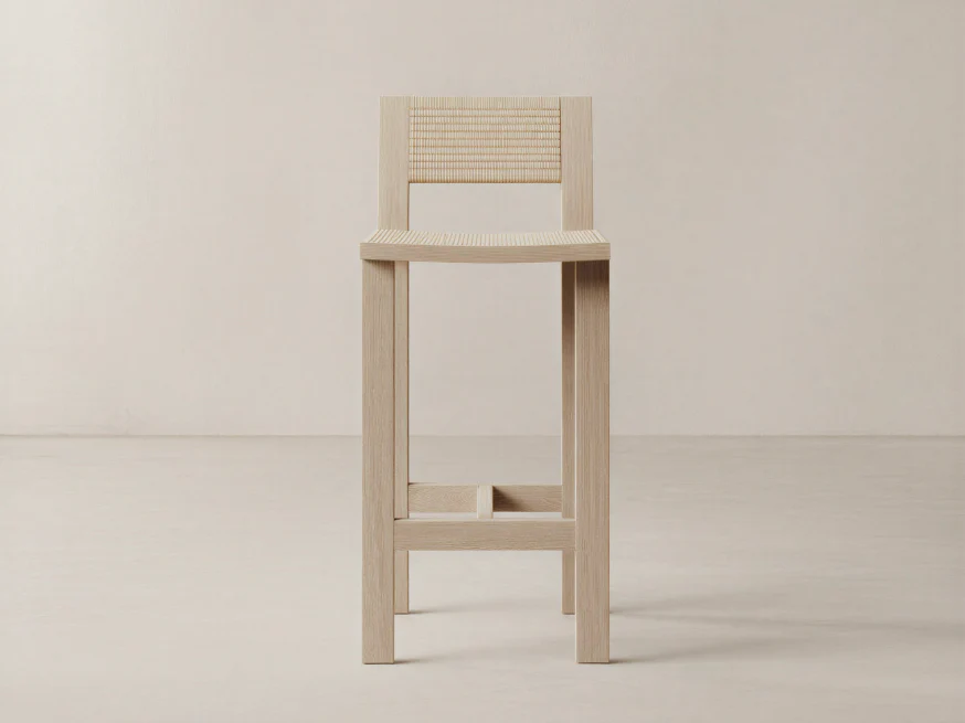 GALERIE NAINOA KEANU COUNTER STOOL 01 W15.75" x D17.75" x H38.25" x SH26"