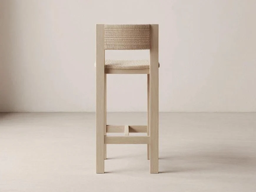 GALERIE NAINOA KEANU COUNTER STOOL 01 W15.75" x D17.75" x H38.25" x SH26" - Image 2