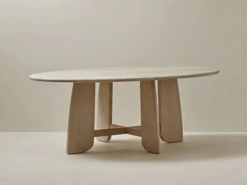 GALERIE NAINOA KEANU DINING TABLE 01 W78.75" x D39.75" x H30" - Image 4