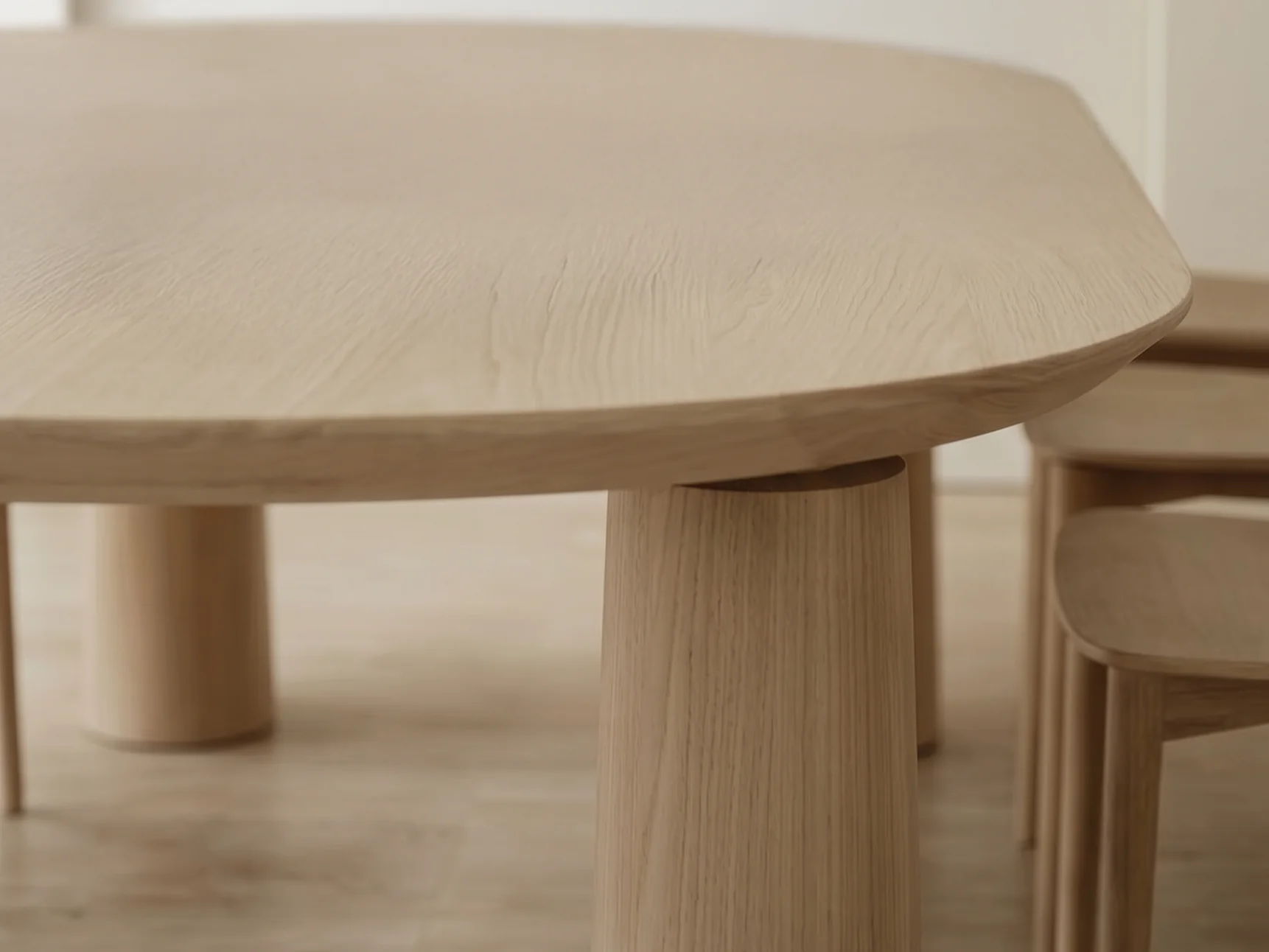 GALERIE NAINOA KEANU DINING TABLE 02 W90.75" x D42" x H30" - Image 5