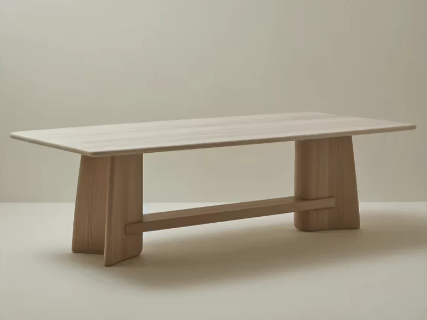 GALERIE NAINOA KEANU DINING TABLE 03 W114.75" x D45.75" x H30" - Image 3