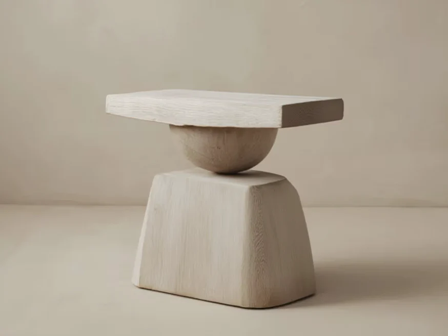 GALERIE NAINOA KEANU SIDE TABLE 02 W24.75" x D15.75" x H20.25"