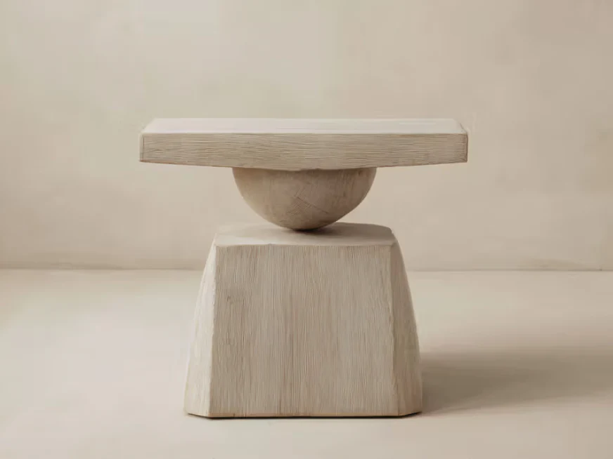GALERIE NAINOA KEANU SIDE TABLE 02 W24.75" x D15.75" x H20.25" - Image 3