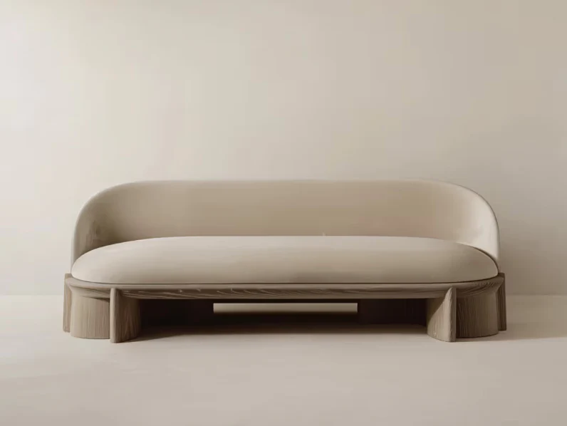 GALERIE NAINOA KEANU SOFA 01 W88.5" x D37.5" x H31.5" x SH17.75"