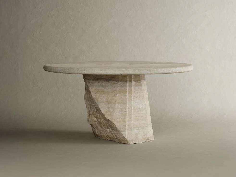 GALERIE NAINOA LINO TABLE II Ø59" x H30"