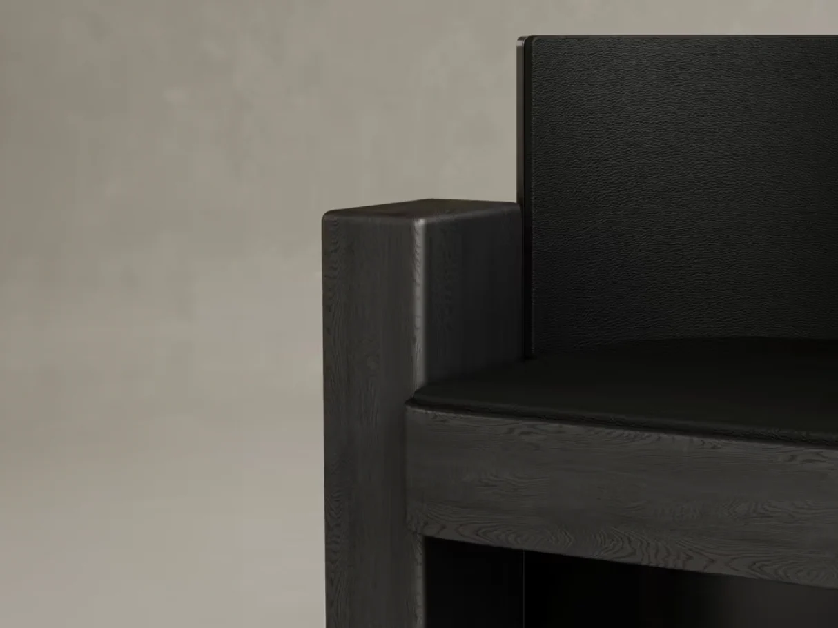 GALERIE NAINOA LIRA ARMCHAIR 01 W27.5" x D20.5" x H30" x SH19" - Image 3