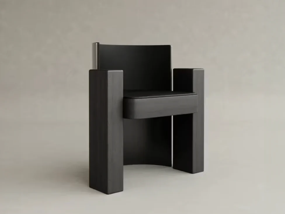 GALERIE NAINOA LIRA ARMCHAIR 01 W27.5" x D20.5" x H30" x SH19" - Image 5