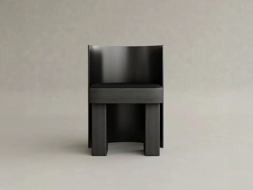 GALERIE NAINOA LIRA CHAIR 02 W21.75" x D20" x H29.75" x SH19"