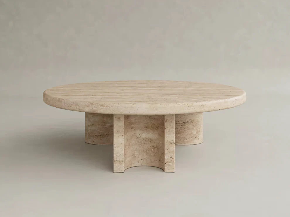 GALERIE NAINOA LIRA COFFEE TABLE 01 Ø43.25" x H13.75"