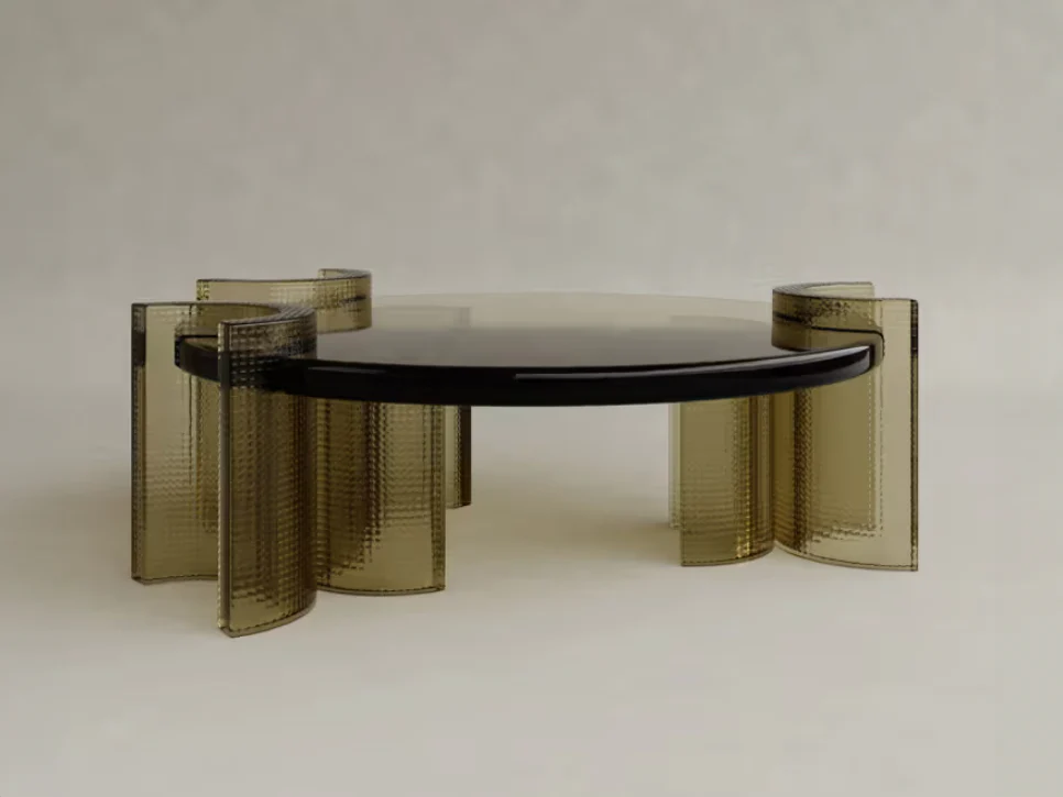 GALERIE NAINOA LIRA COFFEE TABLE 03 W43.25" x D42.25" x H15.75" - Image 3