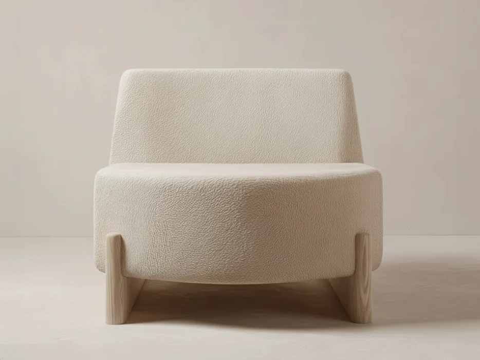 GALERIE NAINOA KEANU LOUNGE CHAIR 01 W29.25" x D29.75" x H30" x SH17.75"