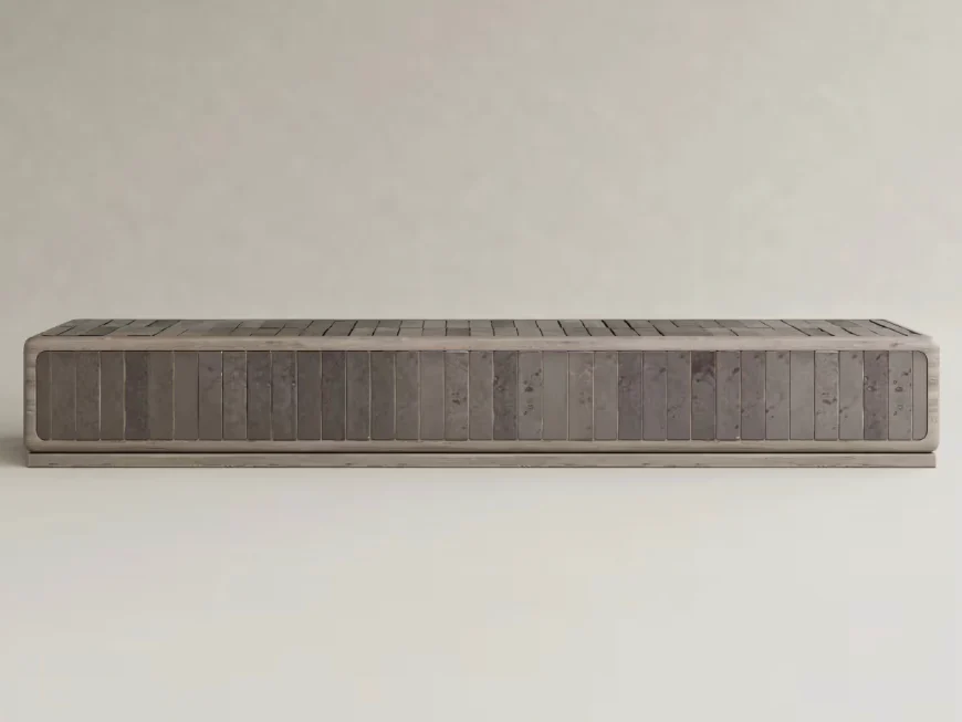 GALERIE NAINOA LUME COFFEE TABLE 01 W97.5" x D21.25" x H14"