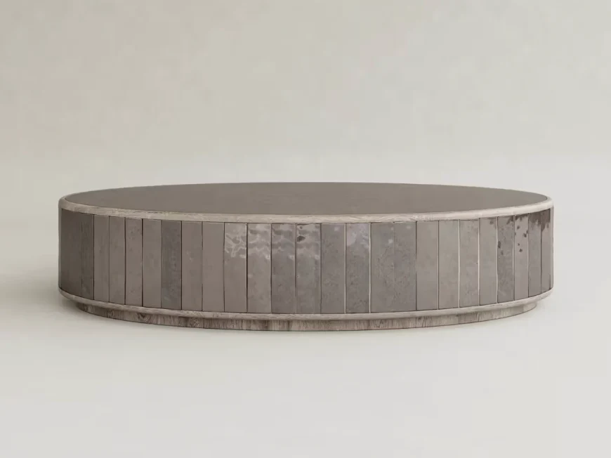 GALERIE NAINOA LUME COFFEE TABLE 04 W59.25" x D31.5" x H12.75"